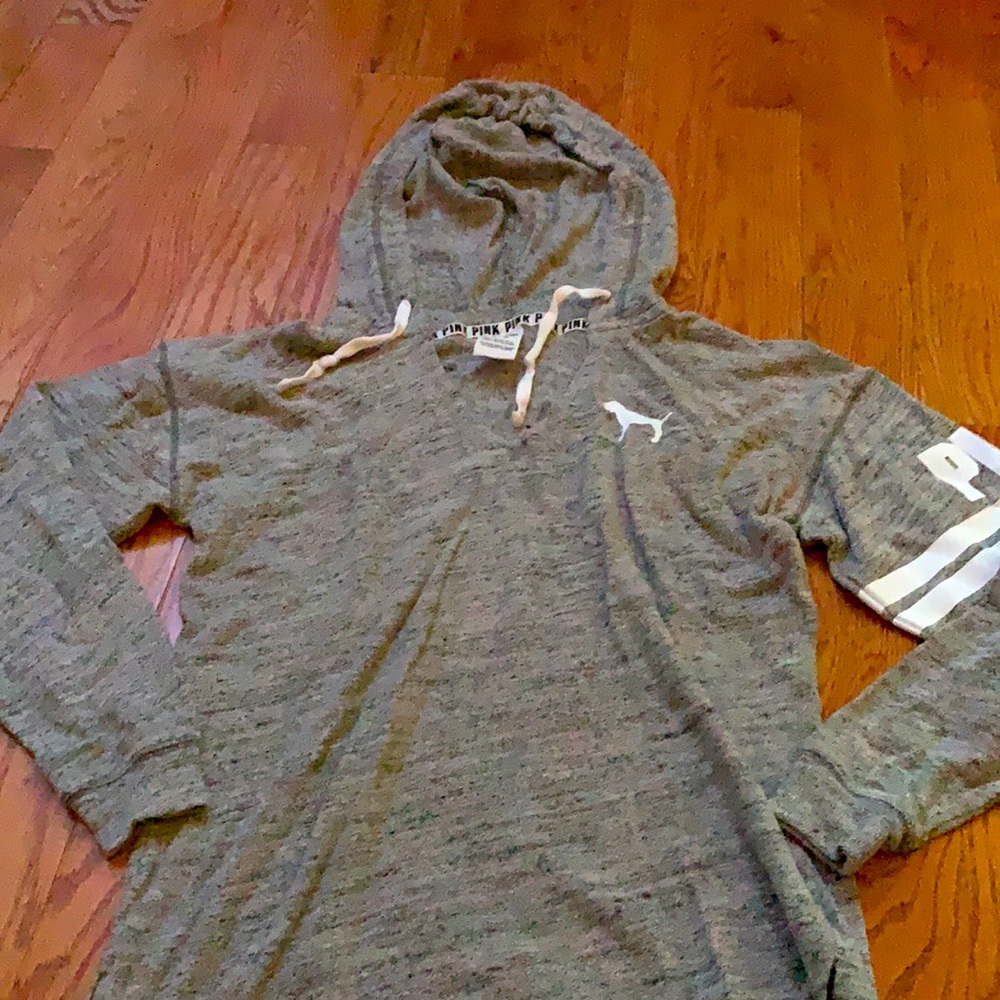 Victoria’s Secret Pink hooded pull over sweatshirt